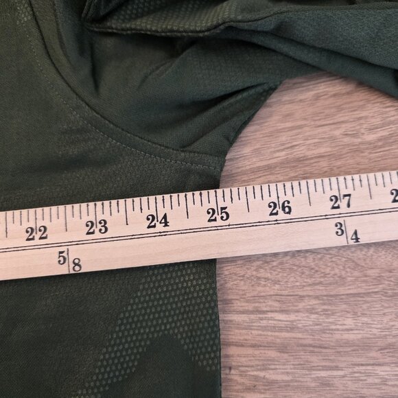 Kirkland Pullover Mens XL Green Camo Quarter Zip Sweater Performance Recycled - Picture 11 of 14